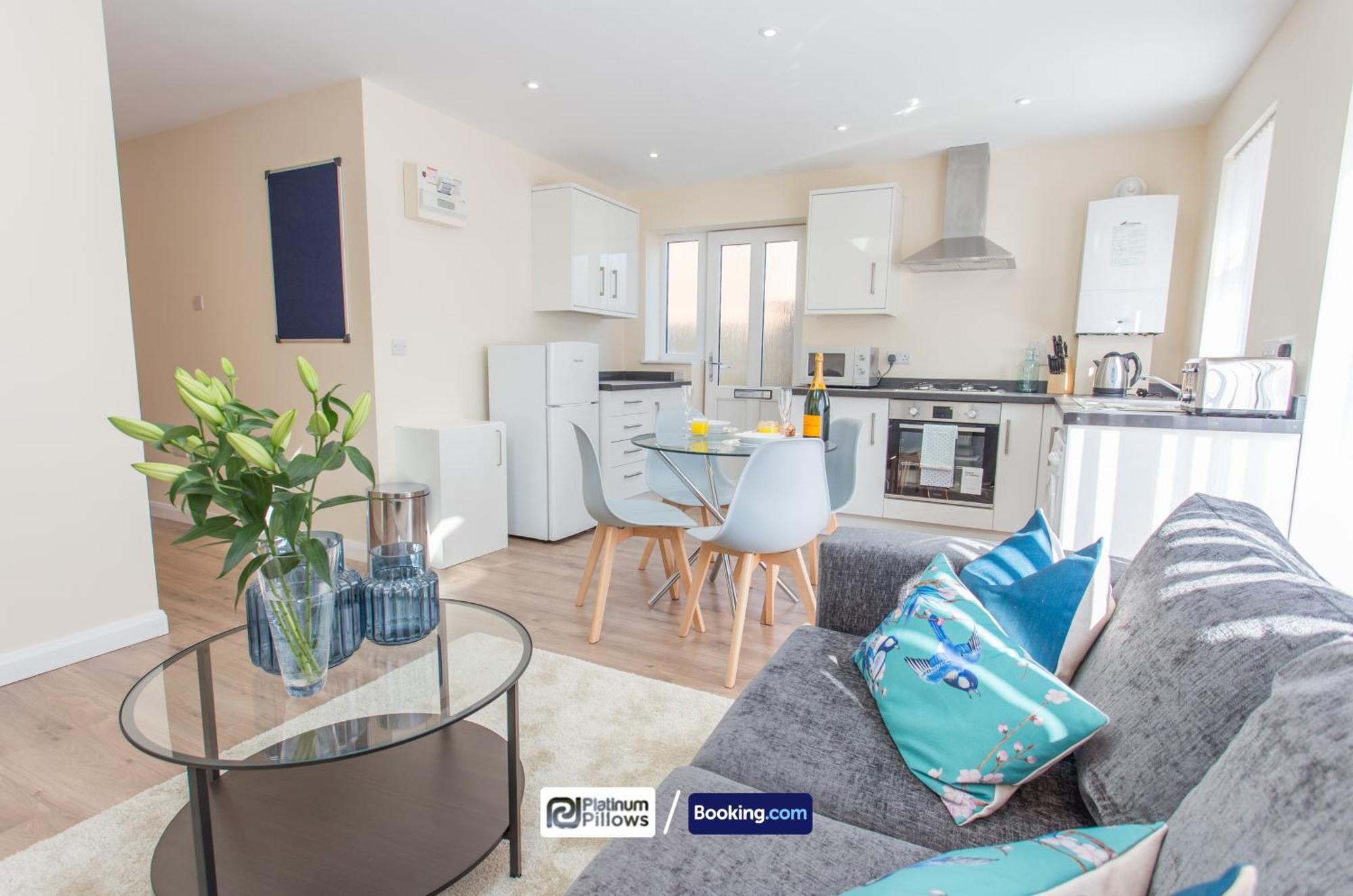 Modern Oxford 2 Bedroom Apartments, Near John Radcliffe Hospital, Weekly & Monthly Deals 外观 照片